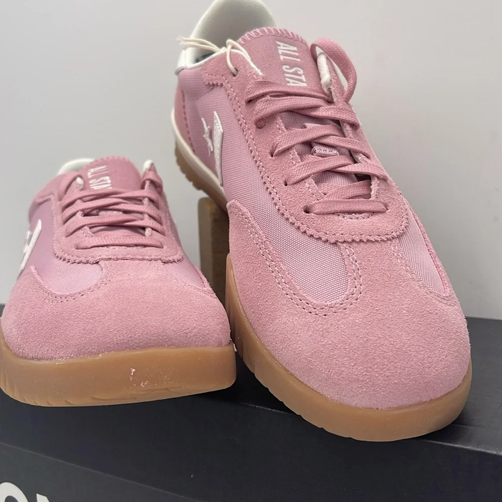 Converse WMNS RUN STAR TRAINER OX LOTUS PINK/EGRET/WHITE A13362C Sneakers - Picture 5 of 16